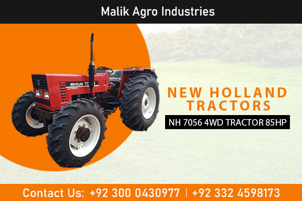 NEW HOLLAND TRACTOR / NH 7056 4wd Tractor 85HP